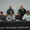 Loren Beard, Cooper Chaffin, Peanut Hearod and Tucker Torbeck (left to right) signed with Missouri Welding Institute.