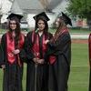 Photo for Lamar Democrat by Jon Brisbin
The senior choir girls sang a song at commencement exercises held Sunday, May 15, for Lamar High School Class of 2016.