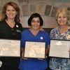 Barton County Memorial Hospital employees that were honored on July 21, for being Missouri Hospital Heroes, were, left to right, Mary Jo Mincks with Social Services, Kathy Blanchard with Nutrition Services and Marlys Buckner with Nursing. Congratulations to all three on this honor. Anyone that would like to nominate someone can visit https://missourihealthmatters.com/mohospitals/honor-a-hero.