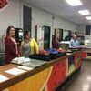 Photo by Autumn Shelton
Several West Elementary teachers volunteered their time to serve the students and their families dinner.