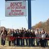 Lamar Democrat/Melody Metzger
Dunc’s Auto Repair celebrated with a ribbon cutting performed by the Barton County Chamber of Commerce on Thursday, Nov. 14, at 12 noon. The shop is located at 904 W. 12th St., in Lamar. Stop by any time to welcome Don Duncan and his staff.