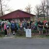 A great group started off the event with runners, walkers and participants.