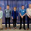 Lamar High School students that attended the seventh annual Youth Leadership Summit held recently were, left to right, Andrew Shelton, Blaine Breshears, Congresswoman Vicky Hartzler, Jacob Morrison and Noah Harris.