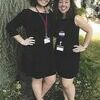 Samantha Capehart, left, and Gabrielle Miller, right, both of Lamar, spent a successful week at the American Legion Auxiliary Missouri Girls State in Warrensburg.