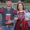 Lamar Democrat/Chris Morrow
Liberal senior Sydney Shaw was crowned 2019 football homecoming queen prior to the Bulldogs win over Northwest Hughesville Friday night. Homecoming was supposed to have been two weeks ago, but the fire that took the old high school and elementary gymnasium forced the festivities to be postponed. With Shaw is her escort Corey Harney.