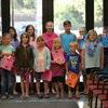 September Students of the Month at Jasper Elementary School are, back row, left to right, Cate, Lacey, Laney, Jaelyn, Wyatt, Shayla and Kyle; front row, left to right, Haidyn, Kara Charity, Rubie, Zoey, Eli and Kaytlin.