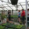 Kara Moyer at Lamar Greenhouse stressed to the EXCEL students the importance of finding a business  they will really enjoy, as there is a lot of hard work involved.