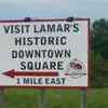 Rocky Owen with Preferred Signs recently spruced up a very attractive welcome sign at the t-intersection coming out of Walmart and on to Hwy. 160, directing individuals to Lamar’s historical downtown area. Lamar Community Betterment had decided earlier in the year to have Owen revamp this sign, as well as the one directing individuals to the downtown area that is situated at the corner of 12th and Gulf streets.