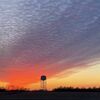 This beautiful photograph was taken at sunset on Tuesday, Feb. 18, behind Hillcrest Lanes, looking to the west.
