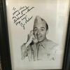 Jim Nabors sent this autographed picture of him as Gomer Pyle to his friend Kathy Roberts.