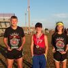 The Big 8 Conference Champions, pictured left to right, are Kolin Overstreet, Cameron Bailey and Kiersten Potter.