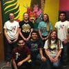 Golden City Art Club members are, back row, left to right, Kadie Henderson, Lena Brewer, Bailey Moore, Roni Cifuentes; front row, left to right, Kevin Rodriguez, Eliab Cifuentes and Erin Leininger (sponsor).