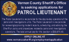 Vernon County Sheriff