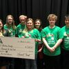 Barton County 4-H members Annabell Crabtree, Mikayla Madison, Samantha Crabtree, Kaylee Crane, Justin Payne and Ryan Davis represented Barton County 4-H at the State 4-H Teen Conference. They accepted for State 4-H Feeding Missouri, awarded to Barton County for the largest amount of food donations collected throughout the state. Thanks are extended to the local schools, 4-H families and community donors that helped them reach this goal. Barton County 4-H has sustained a community food drive for 10 years that has impacted Barton County families through the Good Samaritan Food Pantry and School Back Pack meals.
