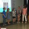 West Elementary teacher Kori O'Sullivan, along with four of her students, provided the board with an update on recent activities of the fourth grade Technology Club.