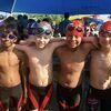 The TigerSharks 10 &amp; Under Boys 100 yard medley relay, consisting of (pictured, left to right) Samuel Wilson, TJ Born, Terren Williams and Carson Sturgell, sprinted to a first place finish at the Nevada Neptunes Invitational on Saturday, June 10.