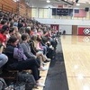 TeeJay Britton spoke to students at Lamar High School on Tuesday, March 21, as he shared an inspirational message about being consistent, having a mentality for success and being careful not to stereotype others.