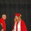 Lamar Democrat/Melody Metzger
Graduates were congratulated by school board members as they were handed their diplomas during commencement exercises.