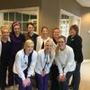 Missouri Southern State University Dental Hygiene students assisted Dr. Ted Reavley and his staff for Give Kids A Smile on Friday, Feb. 17. Pictured are, back row, left to right, Devonn Kastl, Sydney Ray, Meg Lieffring, Ashleigh Canada, Christina Metcalf and instructor Becky Harshaw; front row, left to right, Claire Sapp, Kayla Runnebaum and Courtney Catron.