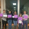 Lamar Democrat/Autumn Shelton
The A team with their first place certificates. (Left to right) Blaine Breshears, Ethan Ball, Roni Ogden, Audrey Shaver and Andrew Shelton.