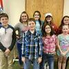 The City Clovers 4-H Club elected their officers for 2017-2018 during their September 17 meeting. They are, front row, left to right, Trey Shaw, games leader and photographer; Kileigh Ball, games leader and photographer and Sadie Bull, games leader; back row, left to right, Ryan Davis, reporter; Mycah Beth Reed, secretary; Kaitlyn Davis, president; Lexi Phipps, vice-president and Ashlynn Ball, photographer. Not pictured is Blaine Shaw, treasurer.