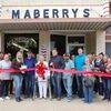 Lamar Democrat/Melody Metzger
The Barton County Chamber of Commerce held a ribbon cutting at Maberry’s Barber Shop, located on the west side of the Lamar square, to welcome new owner Dylan Maberry and his team the best of luck as another generation takes over the family business. The ribbon cutting was held at 12 noon on Friday, May 10, and many stayed afterwards to enjoy refreshments.