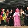 Pictured is the large cast of “Daze of Olde Or you Can’t count Backward from Ten”, enacted by the Lamar Middle School eighth grade drama class.