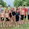 After the Tri-State Conference cancelled its competitive swim season, due to COVID, the Lamar TigerSharks regrouped to hold a “fitness season” this summer. Led by Head Coach Koleton Mahurin and Coach Susan Roland, 13 team members were able to participate in an informal dual meet, hosted by the Joplin Stingrays, on July 16.