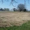This Wildcat Field picture was taken on March 19, showing current progress on fence posts and infield work.