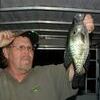 It is getting late, but finally, a crappie to be proud of.