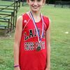 Kiersten Potter was the Middle School Girls Cross Country Big 8 Conference Champion, placing first with a time of 10:02 at the middle school conference meet in Cassville, on October 5. This accomplishment earned her the honors of First Team All-Conference in the middle school division.