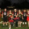 Photo courtesy of Terry Redman
Homecoming festivities were held during Lamar’s final regular season game. The celebration had been scheduled for October 9, vs. Monett, but Monett had to opt out due to COVID-19. Shown, left to right, front row are crown bearers Tinley Fowler, daughter of Beth and Jeremy Fowler and Bryer Walters, son of Amanda and Keb Walters; back row, left to right, the Lamar Tiger mascot, Blaine Shaw, son of JJ and Steven Shaw, Sydney Moore, daughter of Tarrah and Chad Moore, King Case Tucker, son of Jenny and Jeff Tucker, Queen Parker Evans, daughter of Kathy and Rodney Evans, Cody O’Sullivan, son of Kori and Brian O’Sullivan, Lizzy Davison, daughter of Conita and Mikey Davison and Rae Crossley, daughter of Jim and Stephanie Crossley.