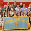 Photo courtesy of Zee Crossley and Ashley Lawrence
The new National Honor Society members are, front row, left to right, Madeline Jeffries, Ashland Diggs, Faith White, Halle Miller, Autumn Shelton; second row, left to right, Ryen Willhite, Madelyn Gastel, Taylor Darrow, Kayne Blanchard, Connor Brown; third row, left to right, Angela Cornell, Kyler Cox, Joshua Bishop, Donte Stahl, Trey Evans, Greggory Mather and back row, left to right, Amara Lee, Ethan Hasson and Zander Davis.
