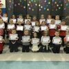 February Tigers of the Month at Lamar East Primary School are, third row, left to right, Treycen Coy, Emily Little, Vance Bull, Sara Bysor, Hudson Renfro, Mallory Smith, Victori Rutledge, Lincoln Todd; second row, left to right, Madilynn Coffey, McKenzie Wright, Talon Parcell, Austin Lingle, Dameon Richardson, London Doody, Rylee VanGilder, Cole Wyatt; front row, left to right, Journey Beers, Campbell Lucas, Trevor Doss, Maelyn Smalley, Darla Allen, Silas Bull, Jordan Oliver. Not pictured is Zoey Jeffries.