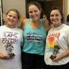 The Lamar TigerSharks competed at the Taran Sack Invitation in Parsons, Kan., on June 30. Pictured are Head Coach Jessica Zamora with 9-10 Girls High Point Trophy winner Addison Zamora and 15-18 Girls High Point Trophy winner Mycah Beth Reed.