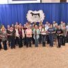 Photo by Pearls Pics on behalf of the American Angus Association
These young members in their final year of the National Junior Angus Association activities earned their Gold Awards at the 2016 National Junior Angus Show (NJAS) Awards Ceremony, July 8, in Grand Island, Neb. Pictured front row from left are Reed McCormick, Pleasantville, Iowa; Hannah Moyer, Lamar, Mo.; Brooke Haas, Downs, Ill.; Taylor Clarke, Rocky Ridge, Md.; Michaela Clowser, Milford, Neb.; Audra Montgomery, Carrington, N.D.; Destiny McCauley, Cynthiana, Ky.; Victoria Hernandez, Wellington, Fla.; Haley Throne, Lexington, Ga. and Olivia Wilson, Ogden, Ill. Second row from left are Aliesha Dethlefs, North Platte, Neb.; Kylee Geppert, Mitchell, S.D.; Christina Mogck, Olivet, S.D.; Ashley McEwen, Bushnell, Ill.; Maddi Butler, Vincennes, Ind.; Brittany Eagleburger, Buffalo, Mo.; Kaitlin Fouts, London, Ky.; Katlyn Tunstill, Fayetteville, Ark.; Karisa Pfeiffer, Orlando, Okla. and Eric Shoop, Dalmatia, Pa. Back row from left are Morgan Alexander, Berryville, Va.; Connor Orrock, Woodford, Va.; Alexis Cash, York, Pa.; Will Pohlman, Prairie Grove, Ark.; Tanner Hash, Archer City, Texas; Andrew Livingston, Nokomis, Ill.; Jaden Carlson, Pipestone, Minn.; Chris Kahlenbeck, Union, Mo.; Braden Henricks, Anadarko, Okla.; Alex Rogen, Brandon, S.D.; William Harsh, Radnor, Ohio and Clay McGuire, Waverly, Ala.