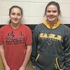 Golden City Middle School November Student of the Month was Emily Maus, left and November High School Student of the Month was Lynzi Taylor, right.