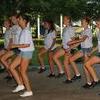 The crowd at Golden Harvest Days was entertained by the HH Cloggers on Friday, July 15. They performed at 7 p.m., in the East Park Pavilion.